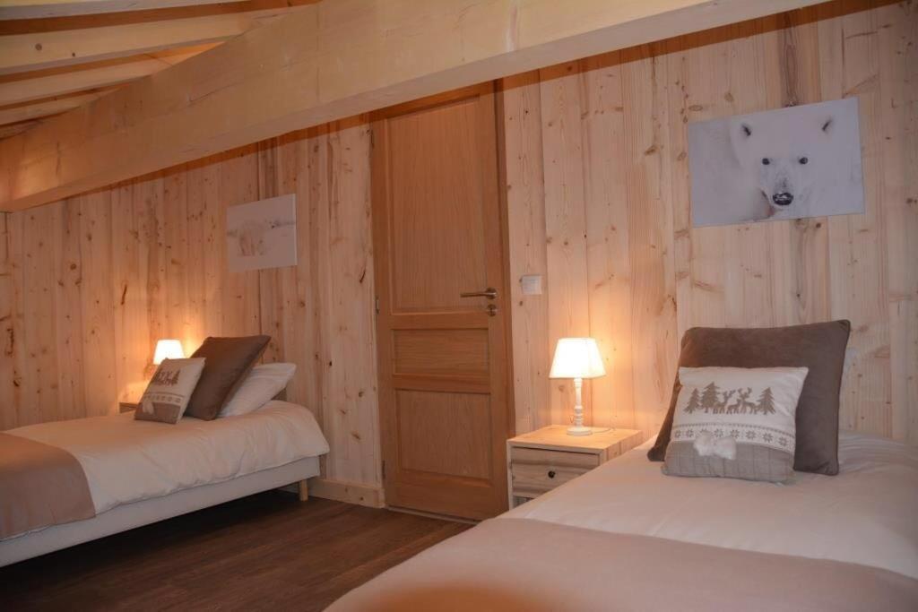 Chalet Alexanne - Meuble De Tourisme Classe 3 Etoiles - Porte De St Gervais Passy Kültér fotó